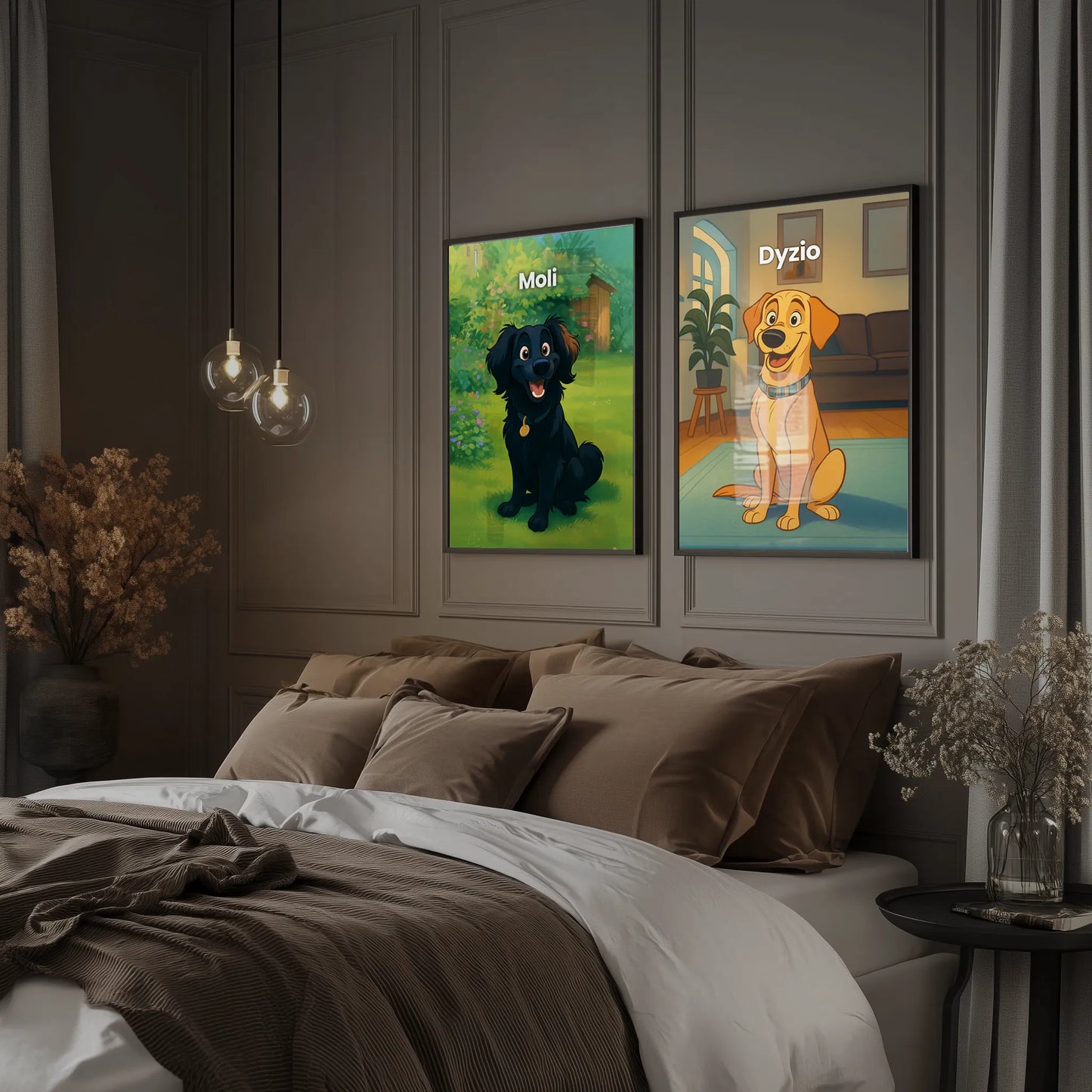 Personalizowany Plakat ze Zwierzątkiem w stylu Disney
