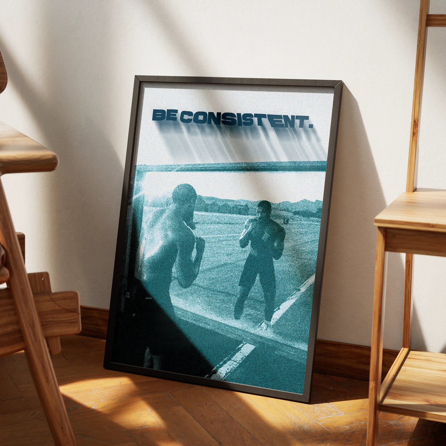 Be Consistent Plakat-Pełna Okładka-Bez Ramy