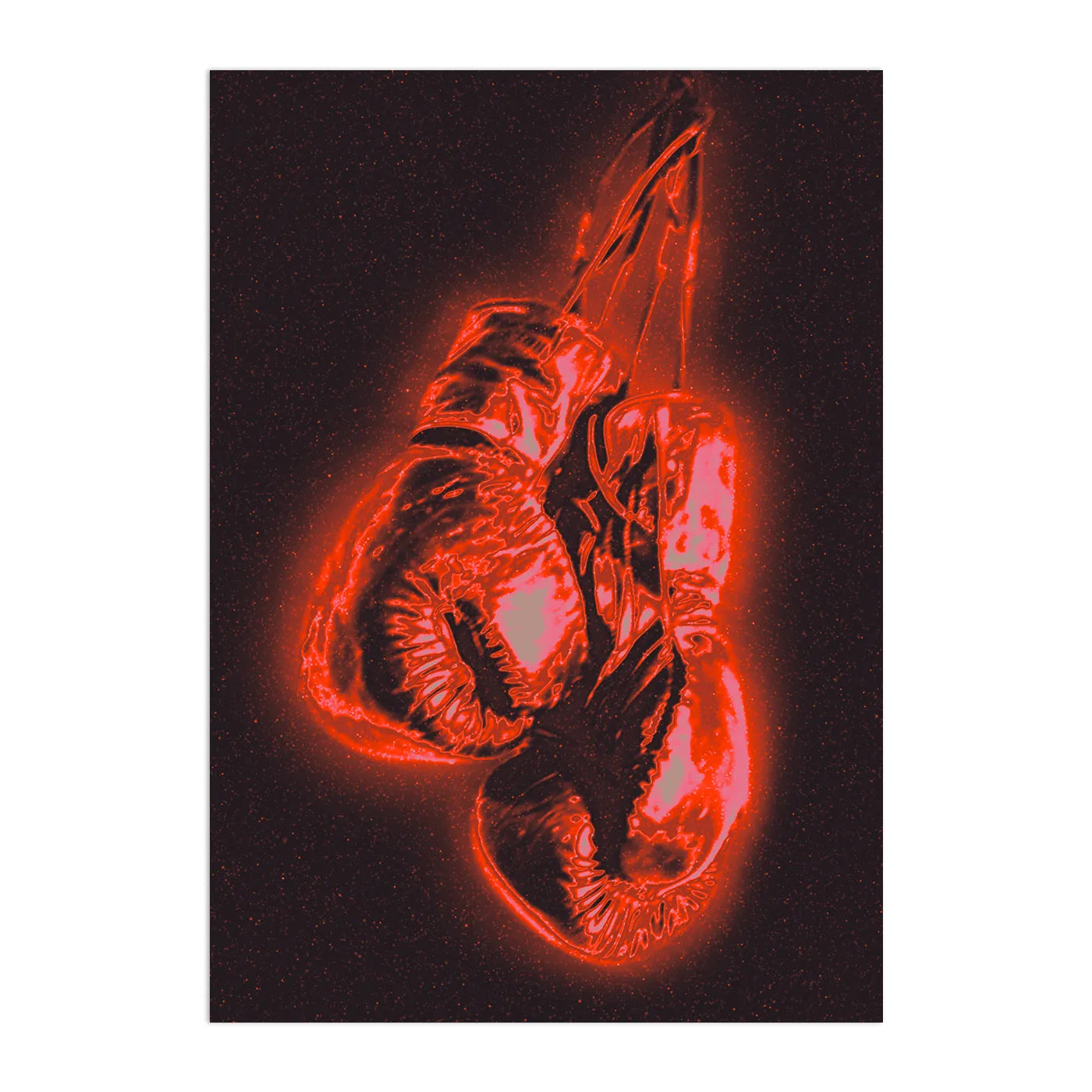 Boxing Gloves Plakat-Pełna Okładka-Bez Ramy