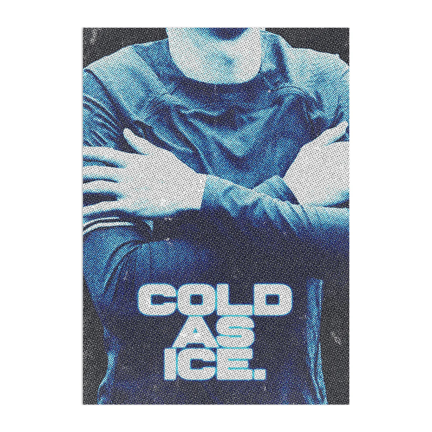 COLD AS ICE Plakat-Pełna Okładka-Bez Ramy
