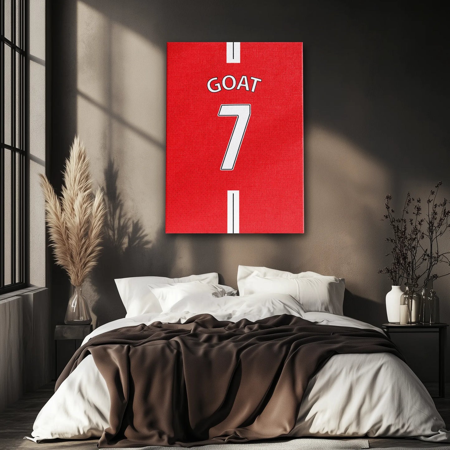 Koszulka GOAT 7 Manchester Obraz na Płótnie-