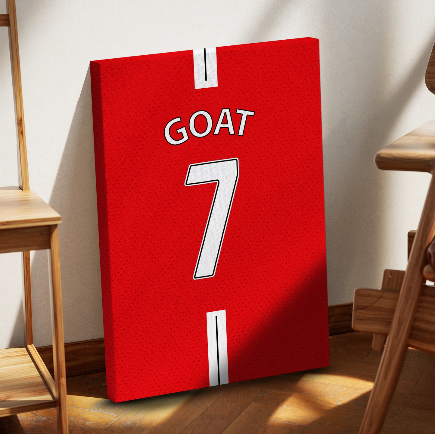 Koszulka GOAT 7 Manchester Obraz na Płótnie-