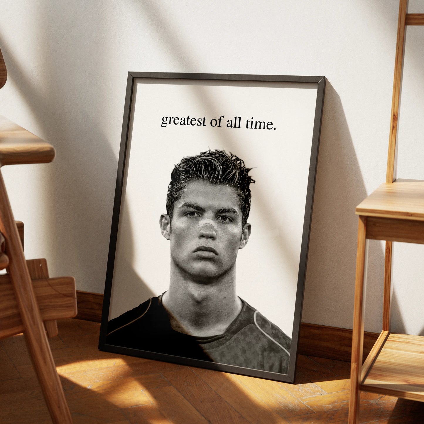 GOAT Cristiano Plakat-Bez Ramy-