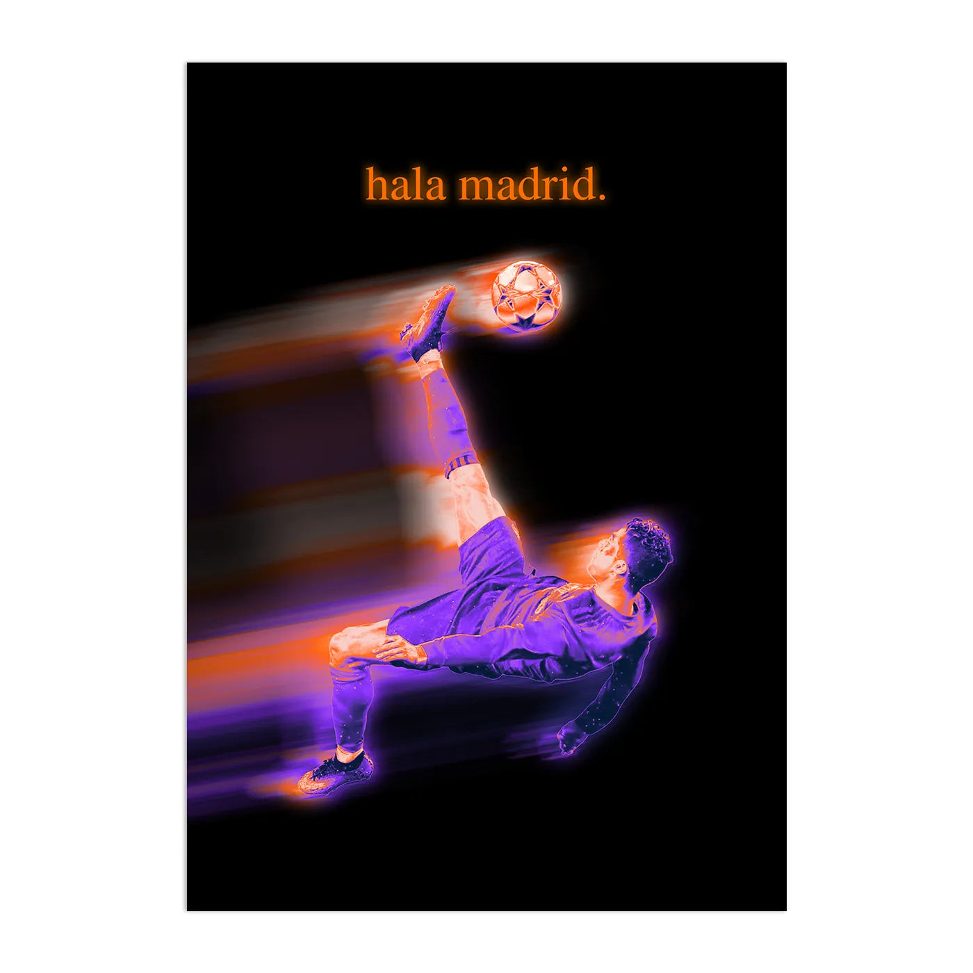 Hala Madrid Plakat-Pełna Okładka-Bez Ramy