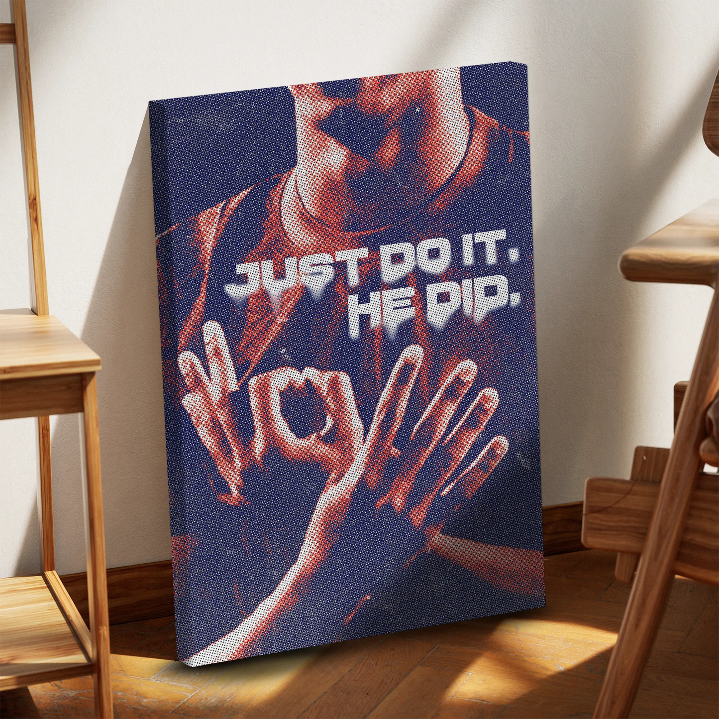 JUST DO IT Yamal Obraz na Płótnie-
