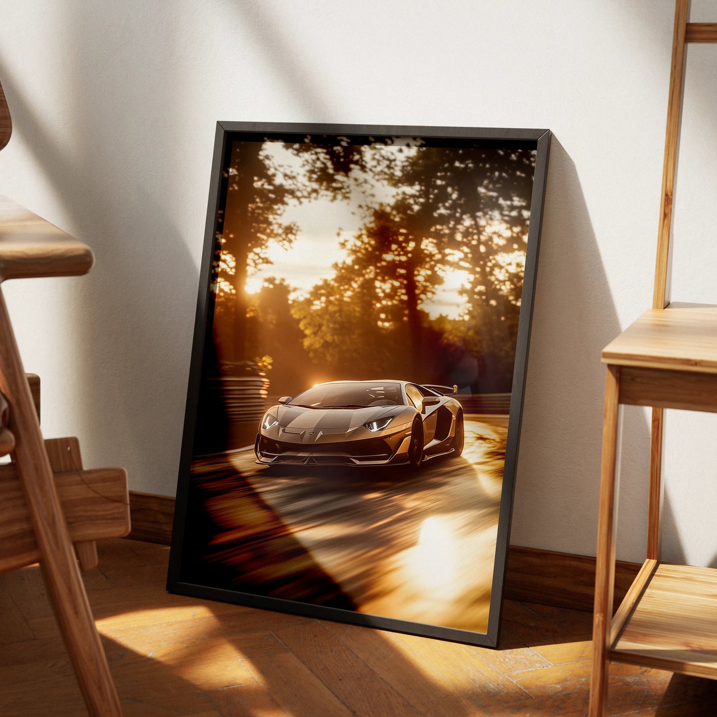 Lamborghini Aventador Plakat-Pełna Okładka-Bez Ramy
