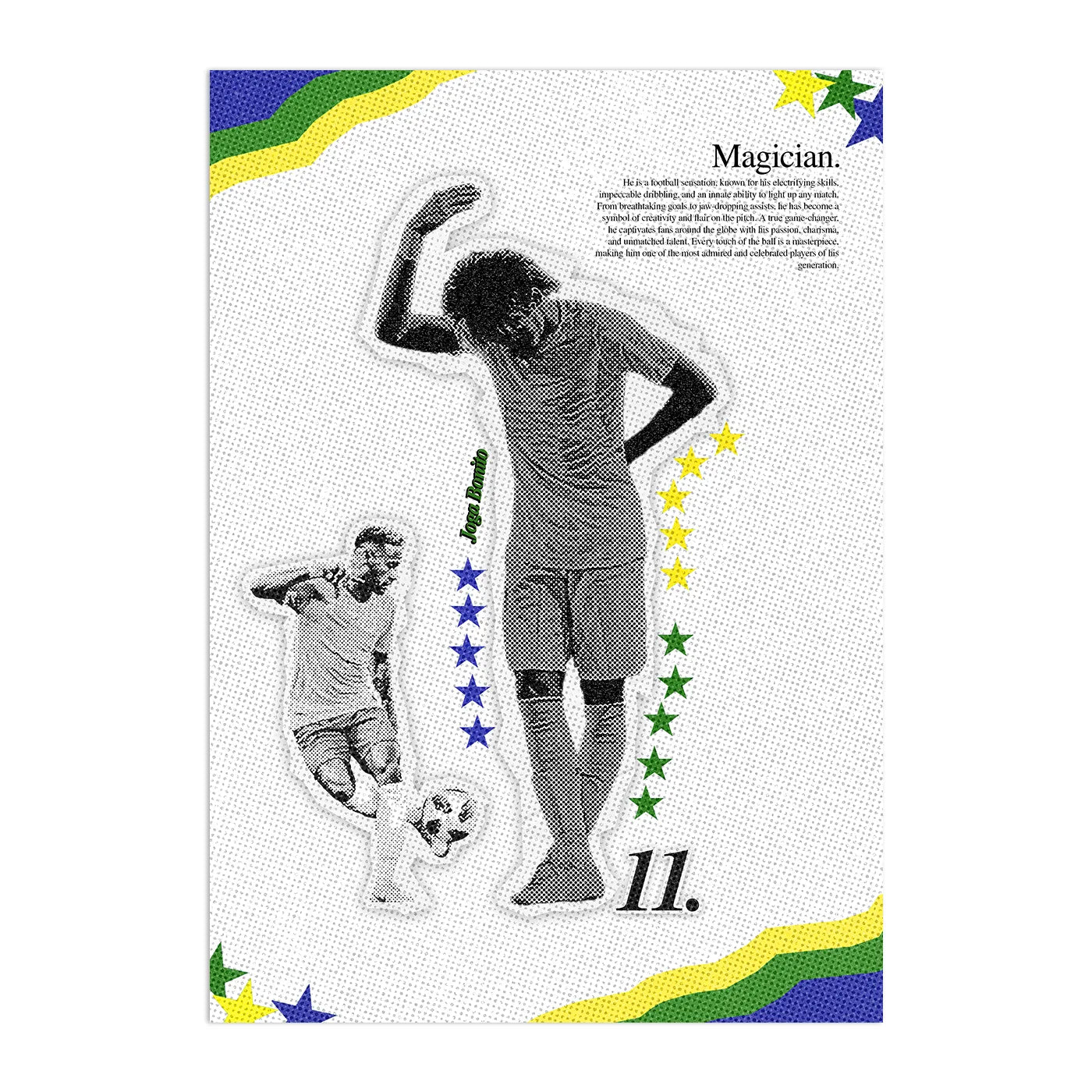 Neymar Magician Plakat-Bez Ramy-