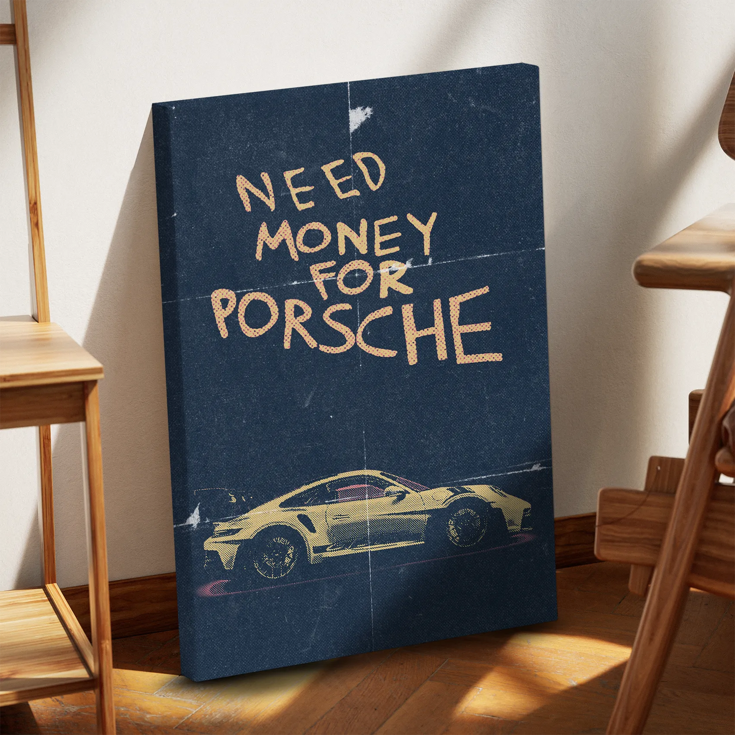 Need Money For Porsche 2 Obraz na Płótnie-