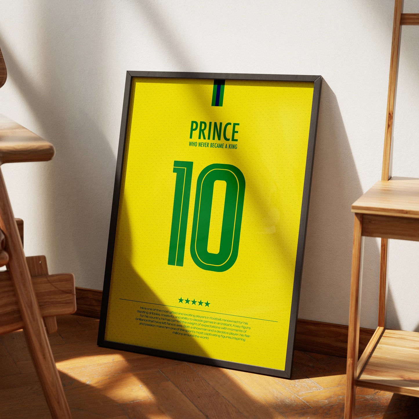 Koszulka PRINCE 10 Neymar Plakat-Bez Ramy-