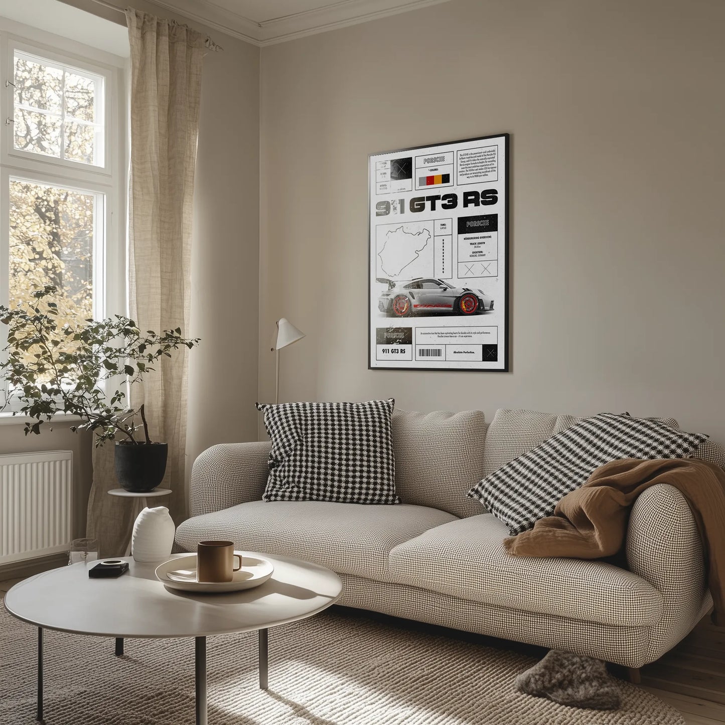 Porsche 911 GT3 RS Plakat-Bez Ramy-