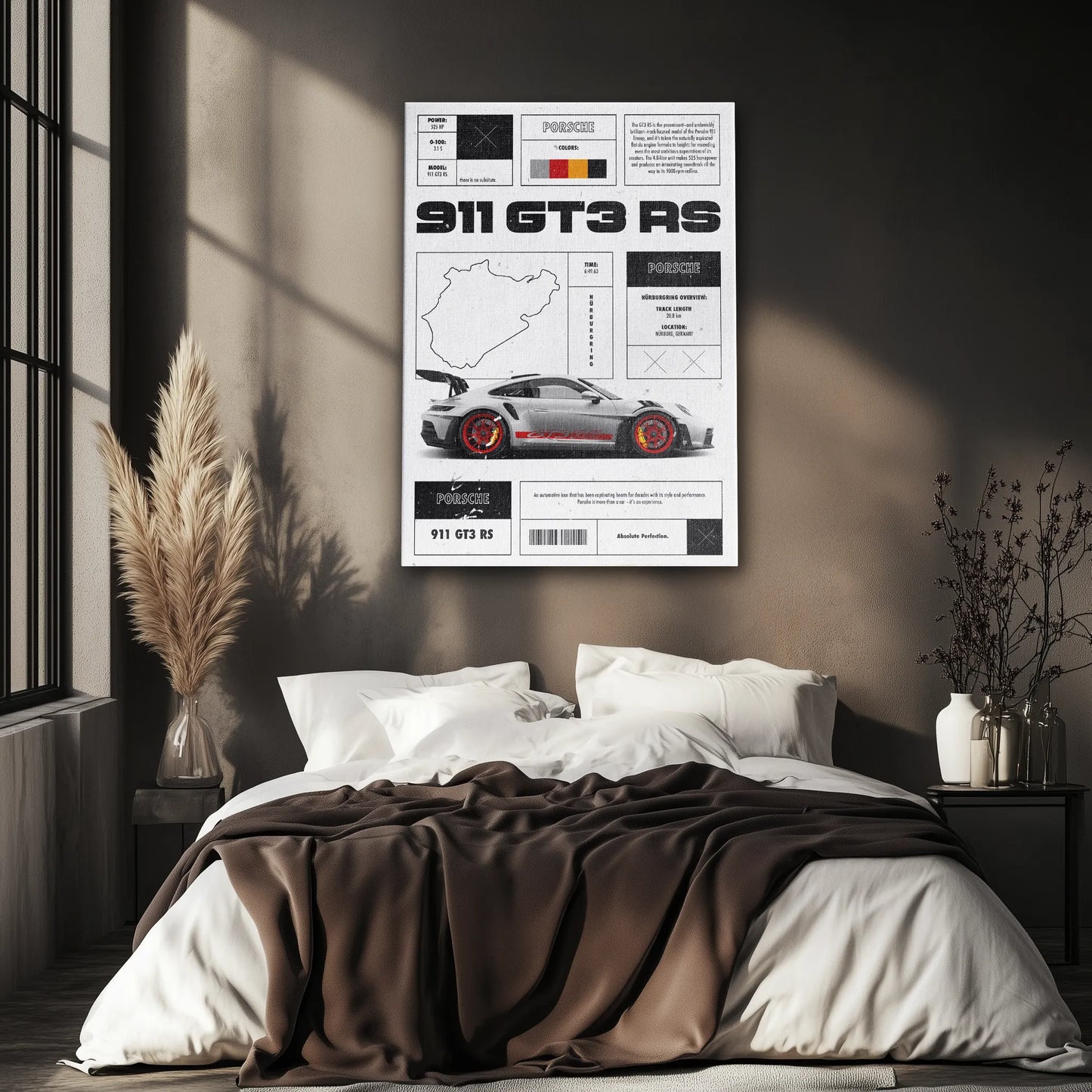 Porsche 911 GT3 RS Obraz na Płótnie-