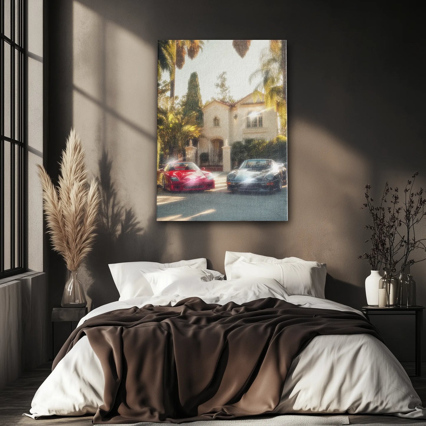 Porsche and Ferrari Obraz na Płótnie-