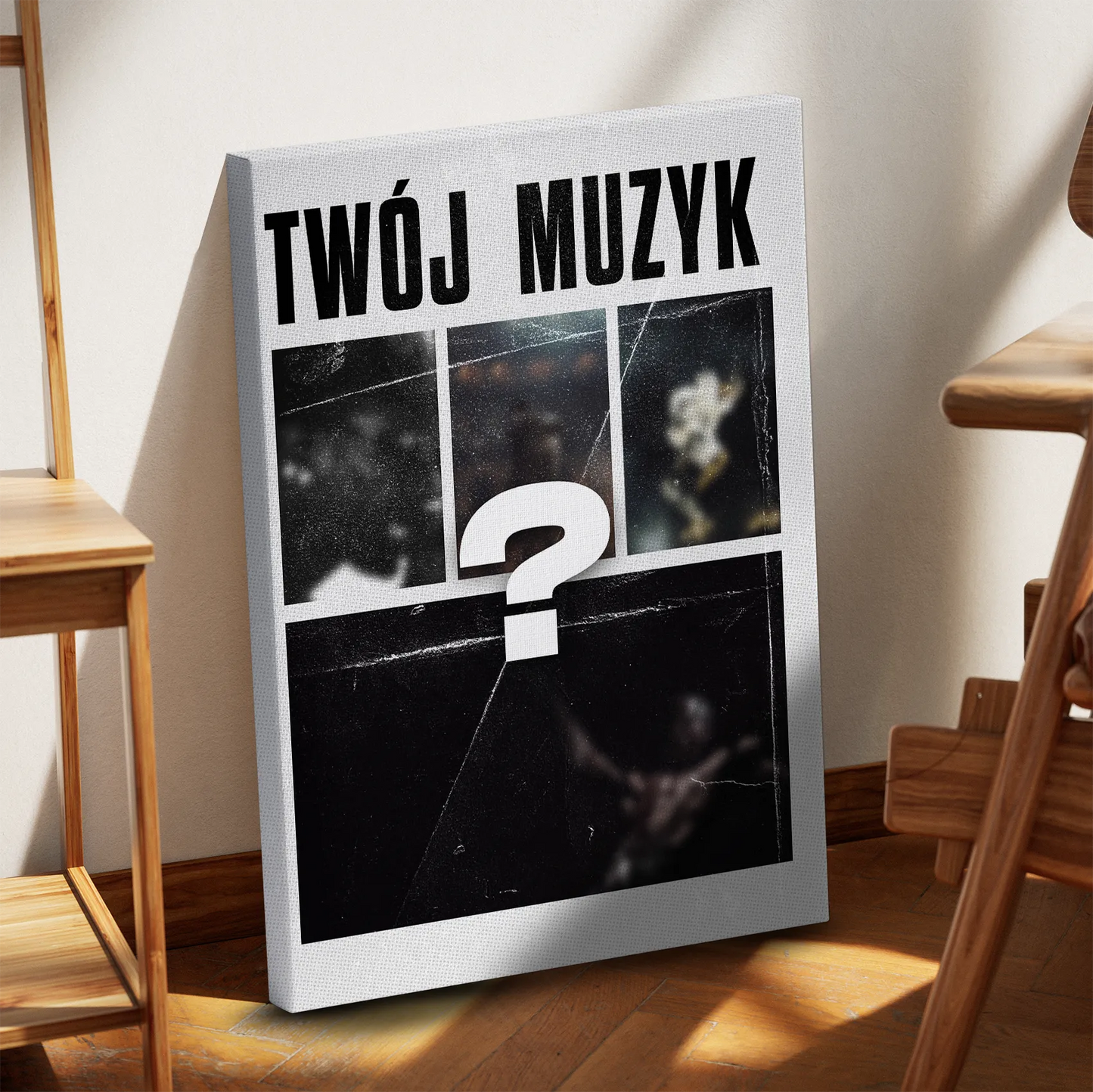 Personalizowany Obraz na Płótnie Muzyk-