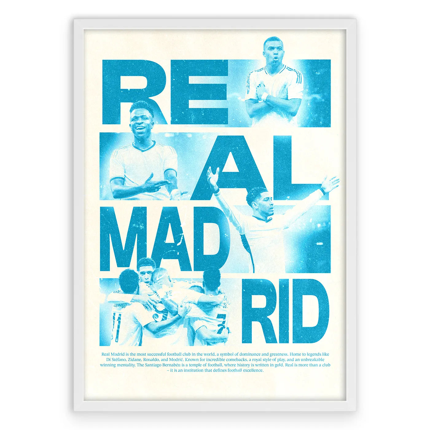 Real Madrid Plakat
