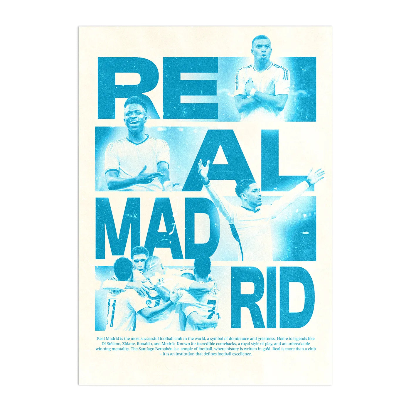 Real Madrid Plakat