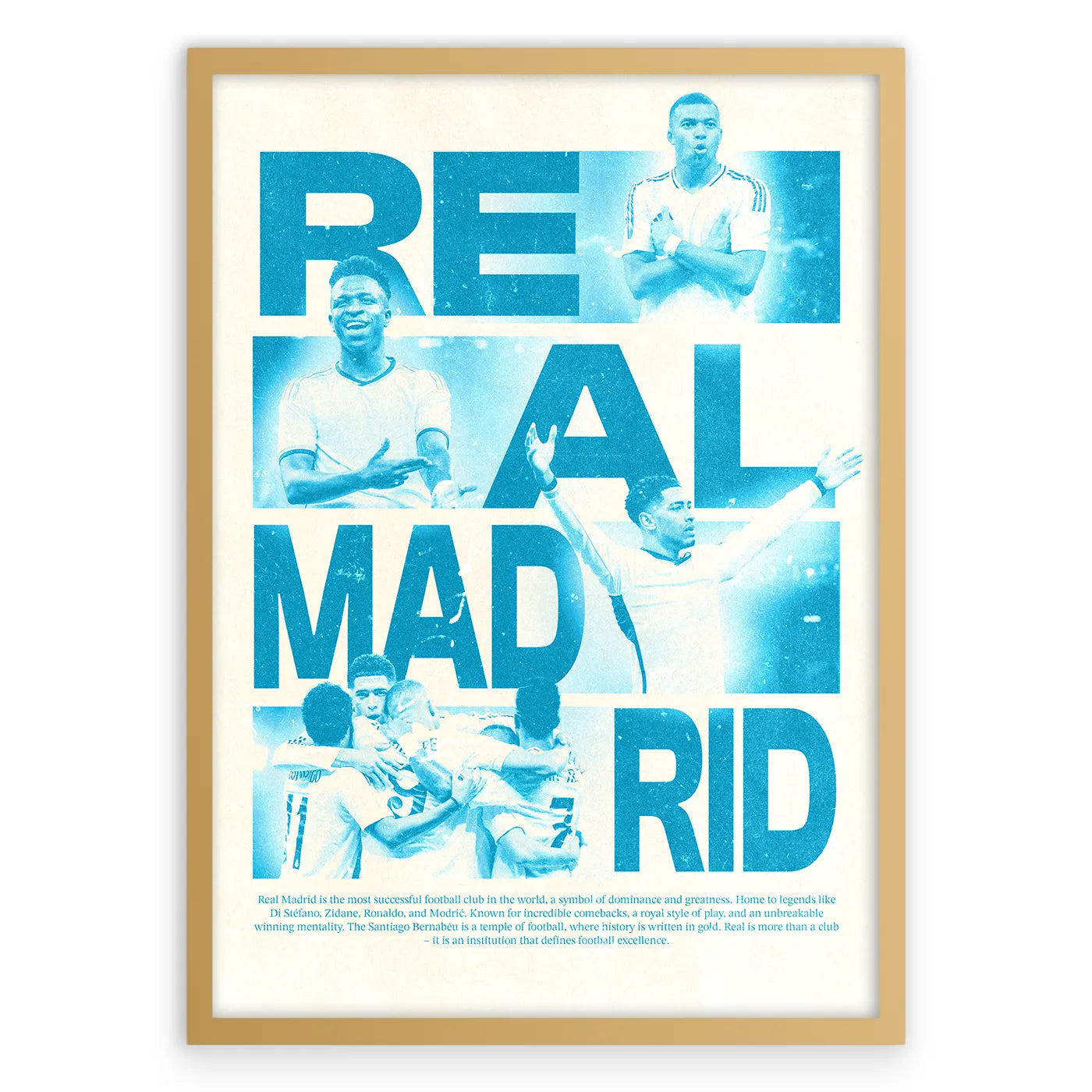 Real Madrid Plakat