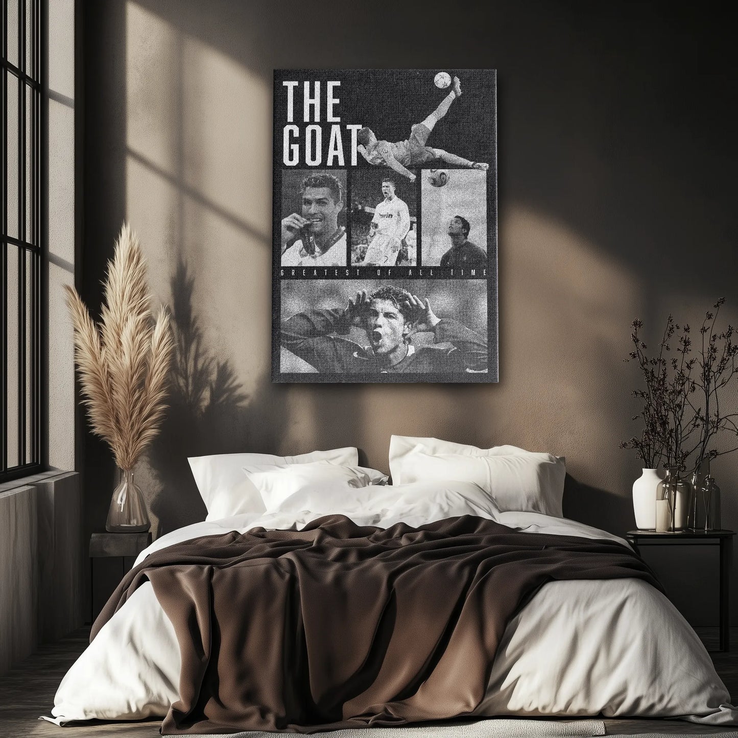 THE GOAT Collage Obraz na Płótnie-