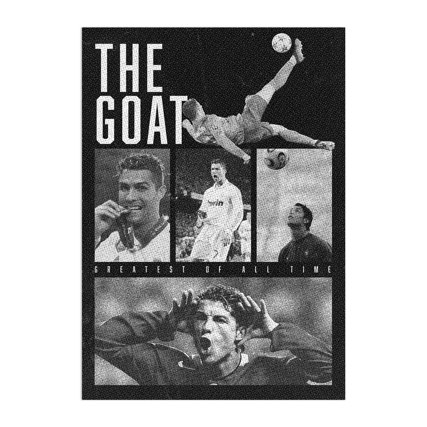 The GOAT Collage Plakat-Bez Ramy-