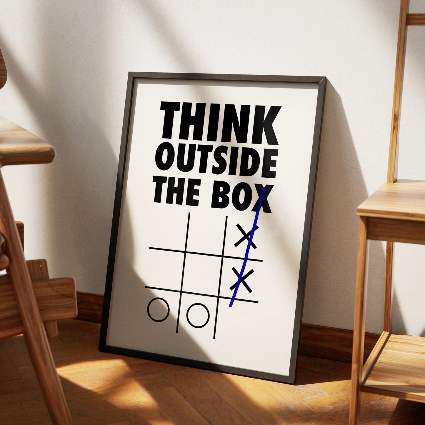 Think Outside The Box Plakat-Bez Ramy-