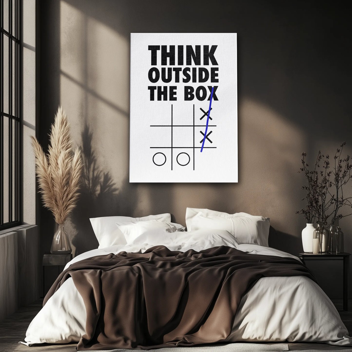 Think Outside The Box Obraz na Płótnie-