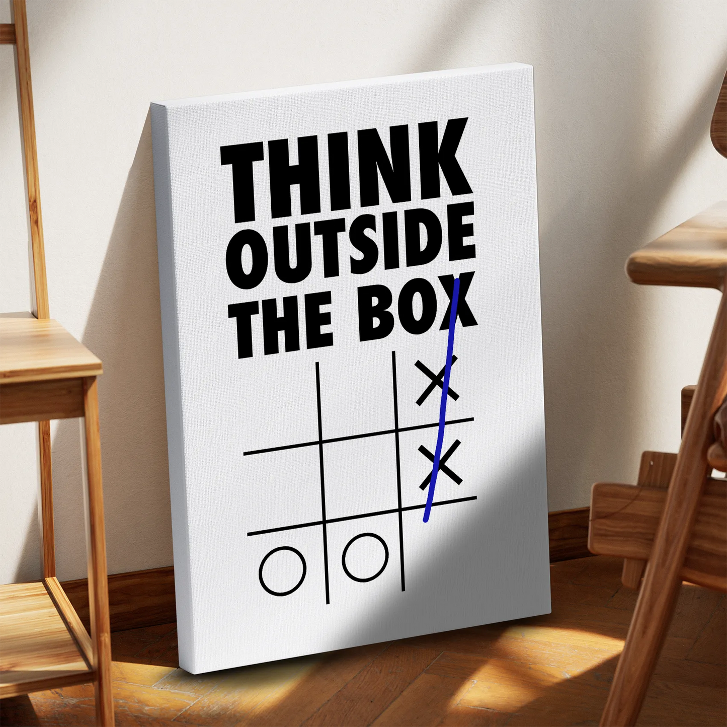 Think Outside The Box Obraz na Płótnie-