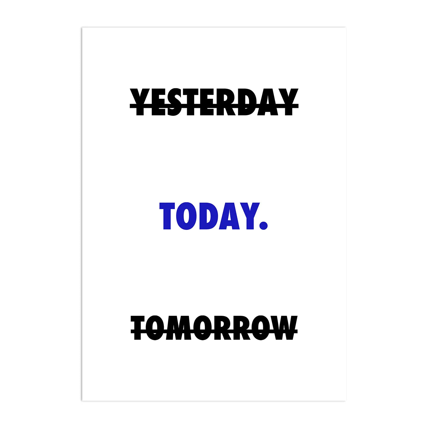 Today Plakat-Bez Ramy-