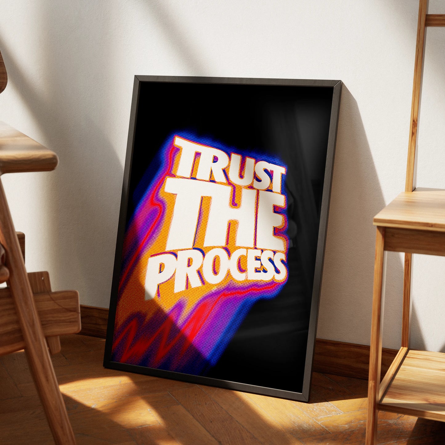 Trust The Process 1 Plakat-Bez Ramy-