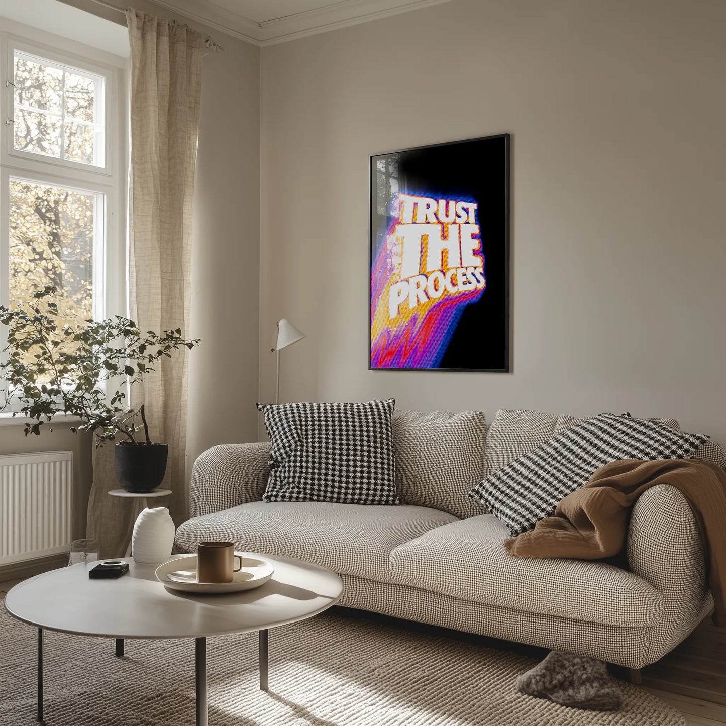 Trust The Process 1 Plakat-Bez Ramy-