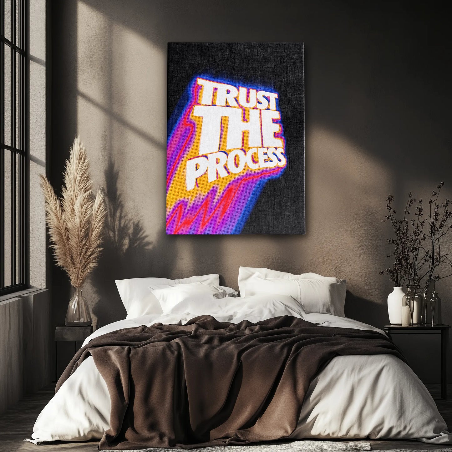Trust The Process 1 Obraz na Płótnie-