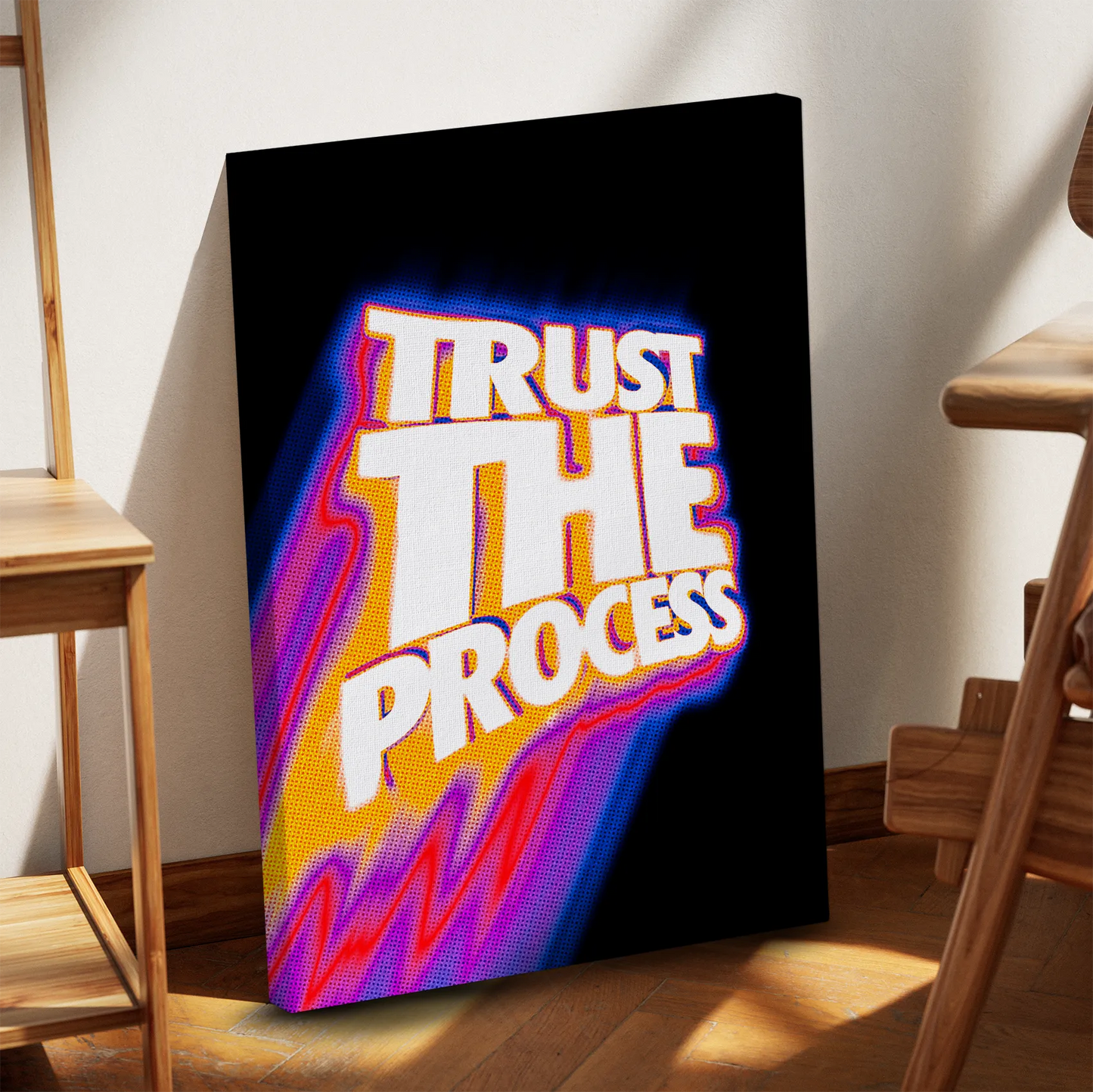 Trust The Process 1 Obraz na Płótnie-