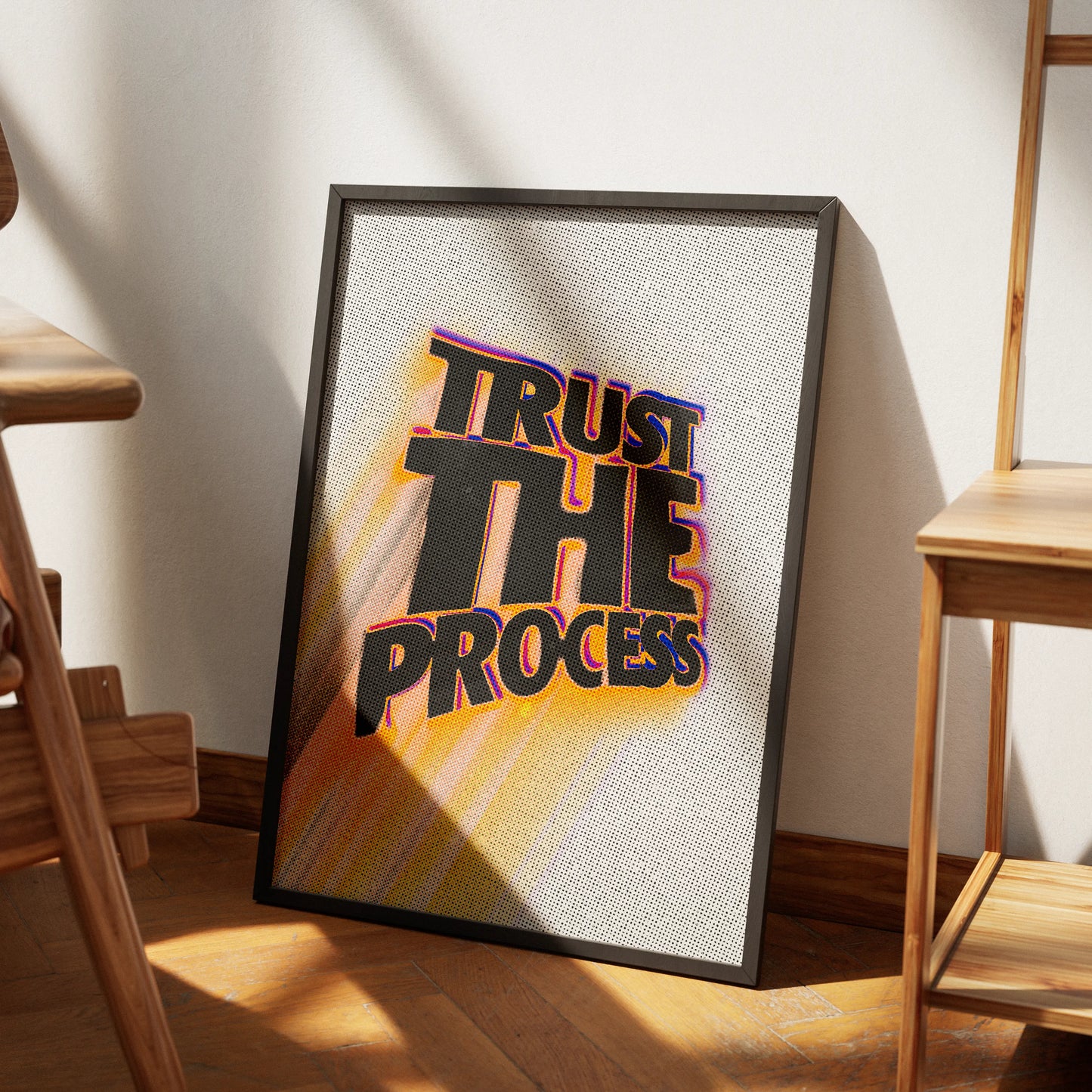 Trust The Process 2 Plakat-Bez Ramy-