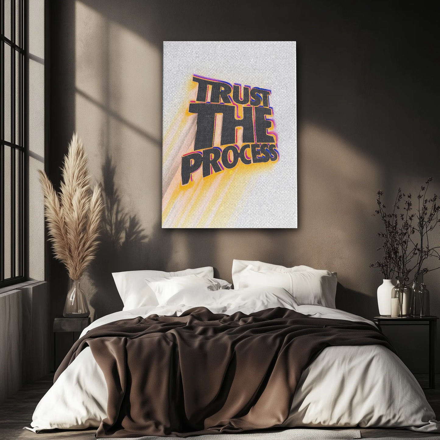 Trust The Process 2 Obraz na Płótnie-