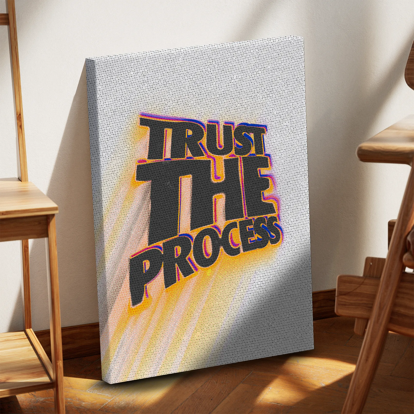 Trust The Process 2 Obraz na Płótnie-