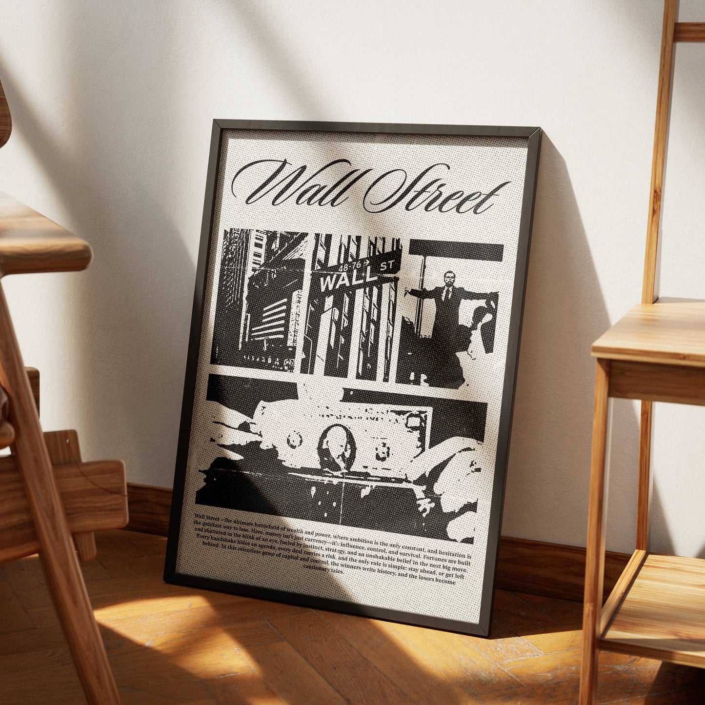 Wall Street Plakat-Bez Ramy-