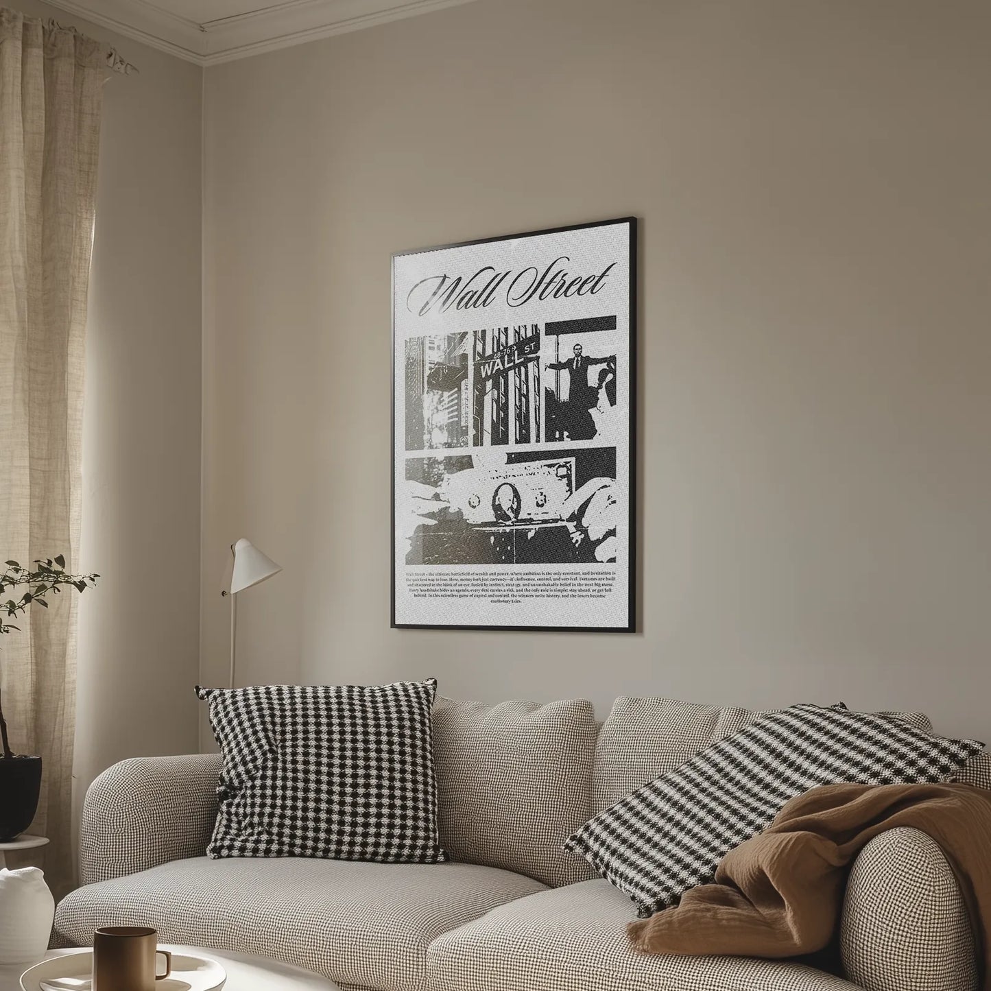 Wall Street Plakat-Bez Ramy-