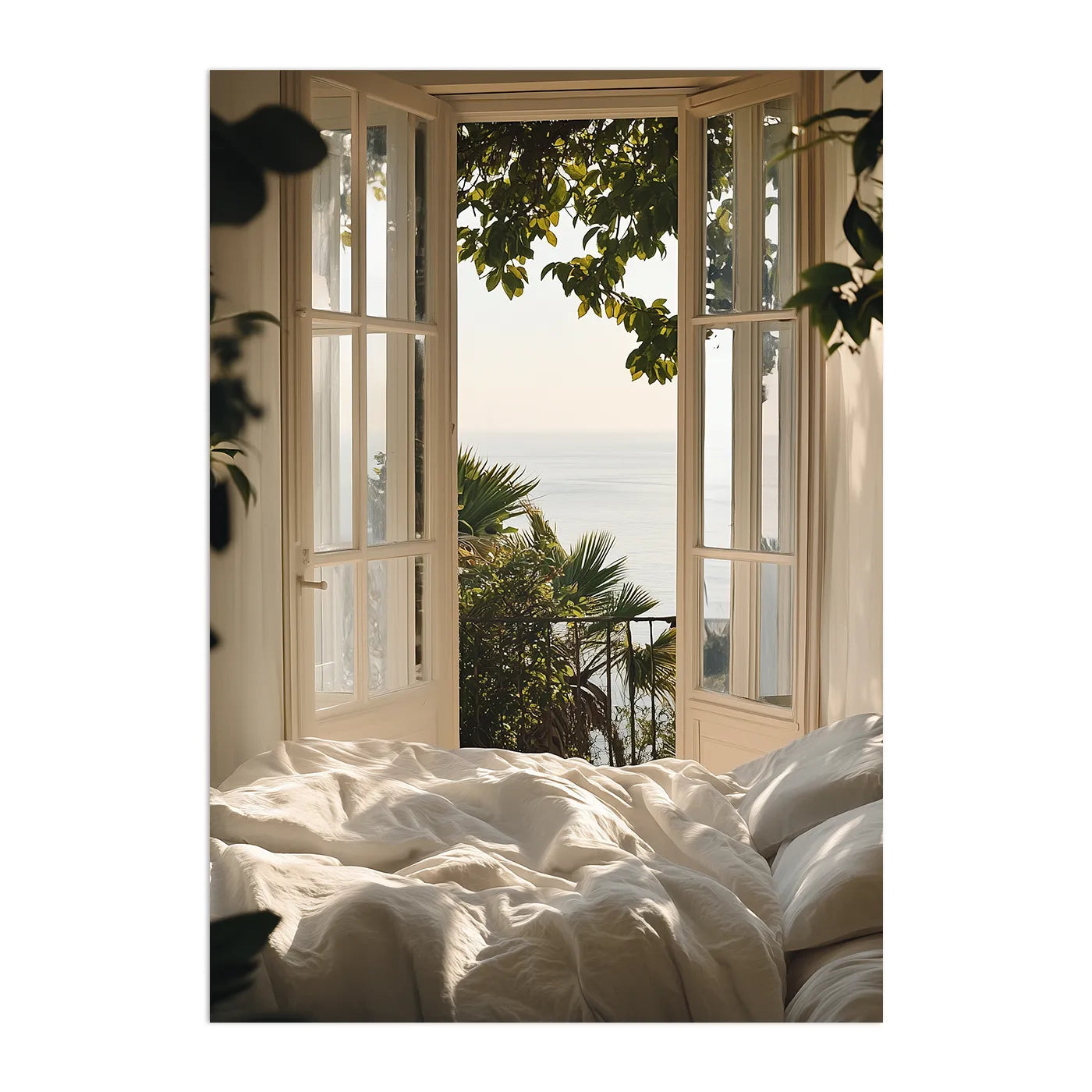 Window View Plakat-Pełna Okładka-Bez Ramy