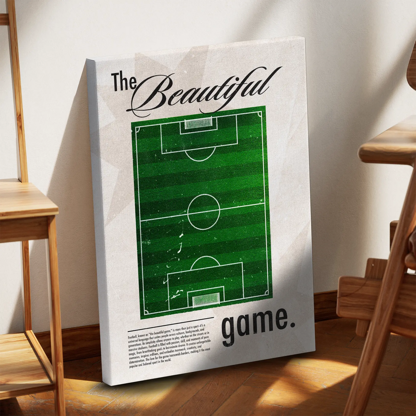 The Beautiful Game Obraz na Płótnie-