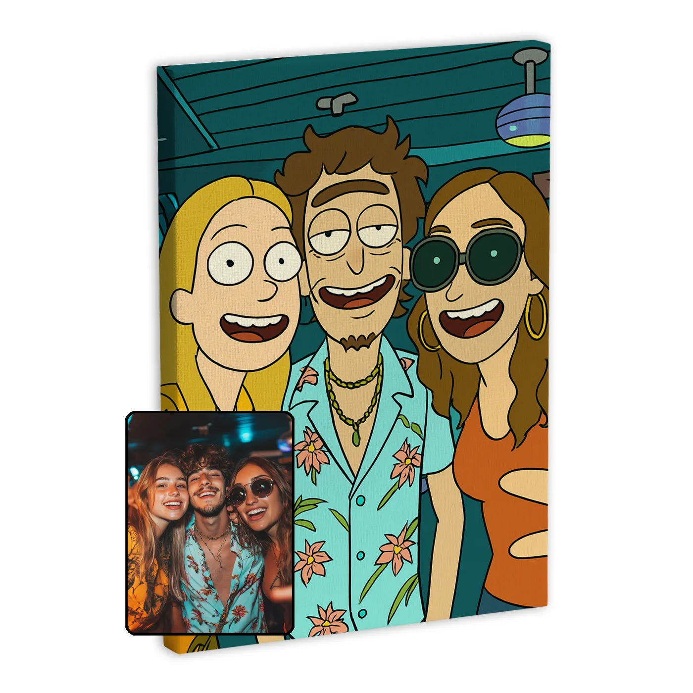 Personalizowany Obraz na Płótnie Zdjęcie Rick and Morty