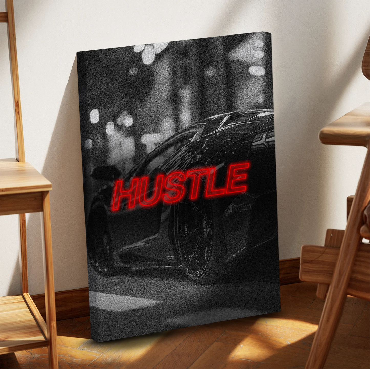Hustle Obraz na płótnie