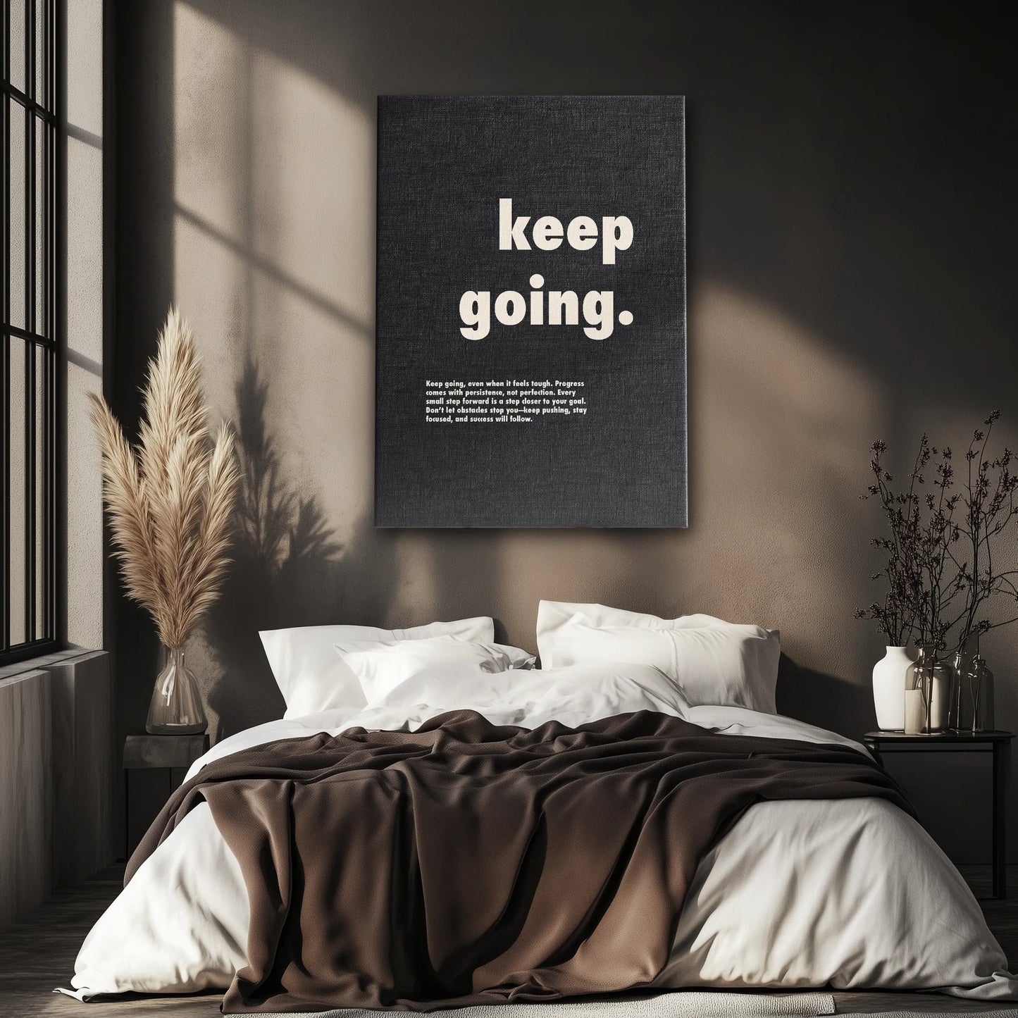 Keep Going Obraz na Płótnie-