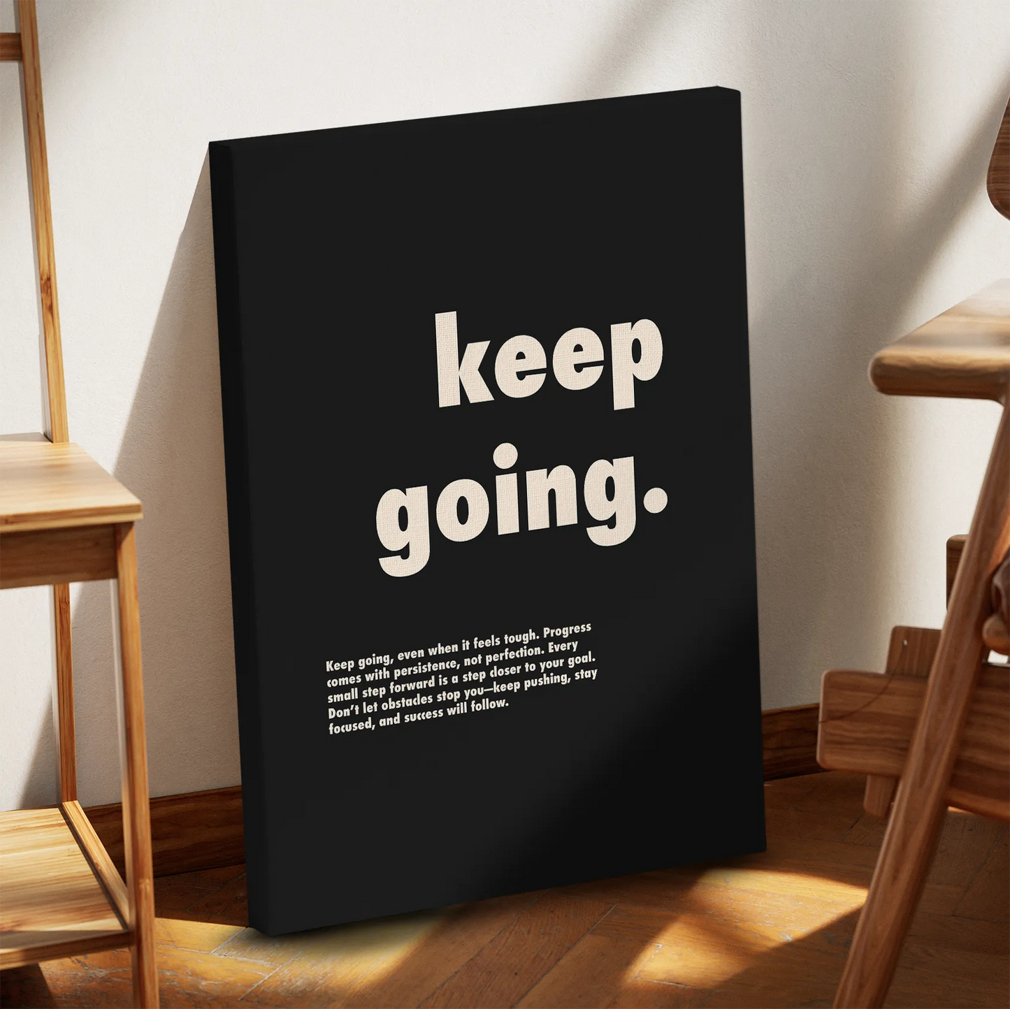 Keep Going Obraz na Płótnie-