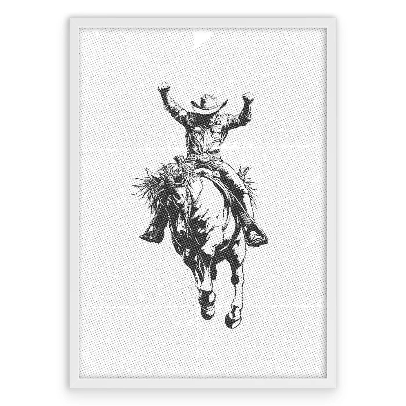 Old Money Cowboy Plakat