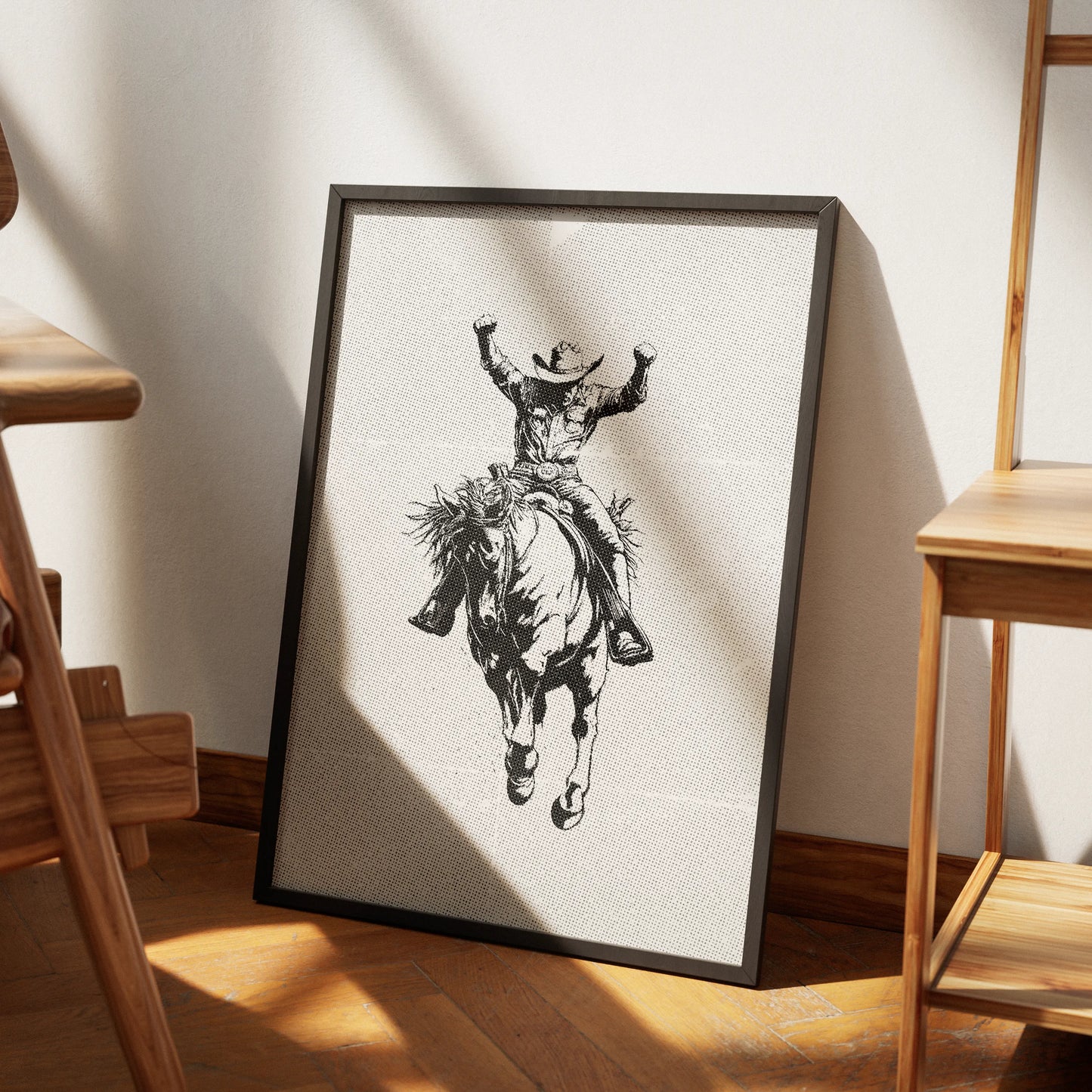 Old Money Cowboy Plakat