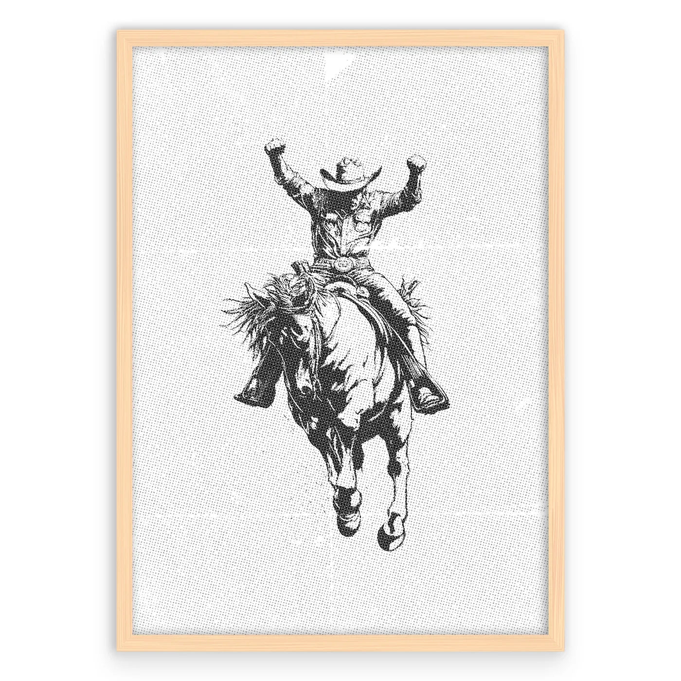 Old Money Cowboy Plakat