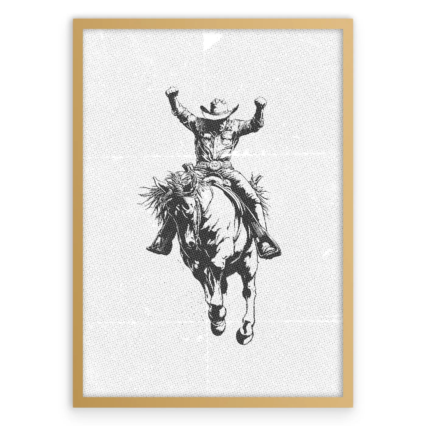 Old Money Cowboy Plakat