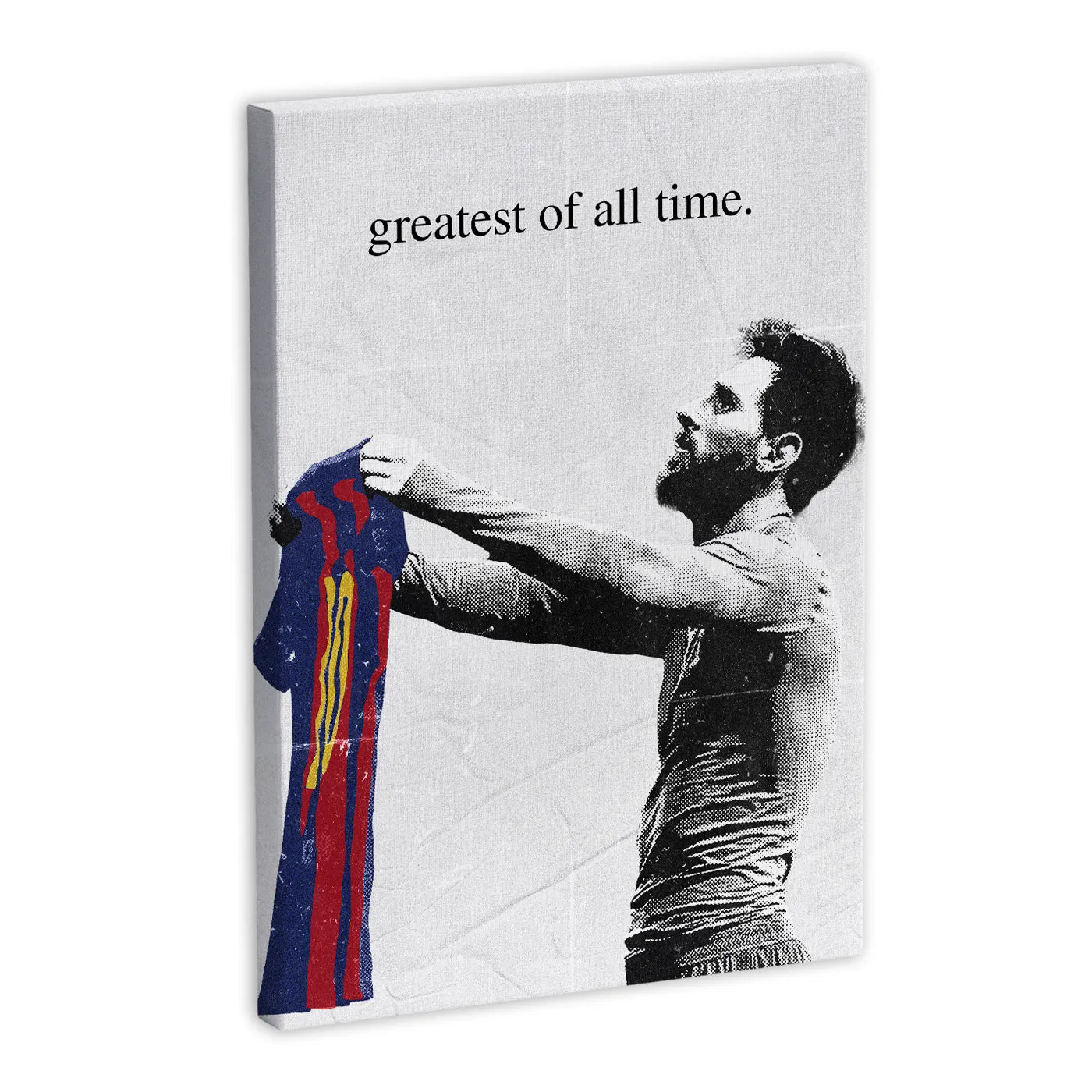 Messi Iconic Celebration Obraz na płótnie