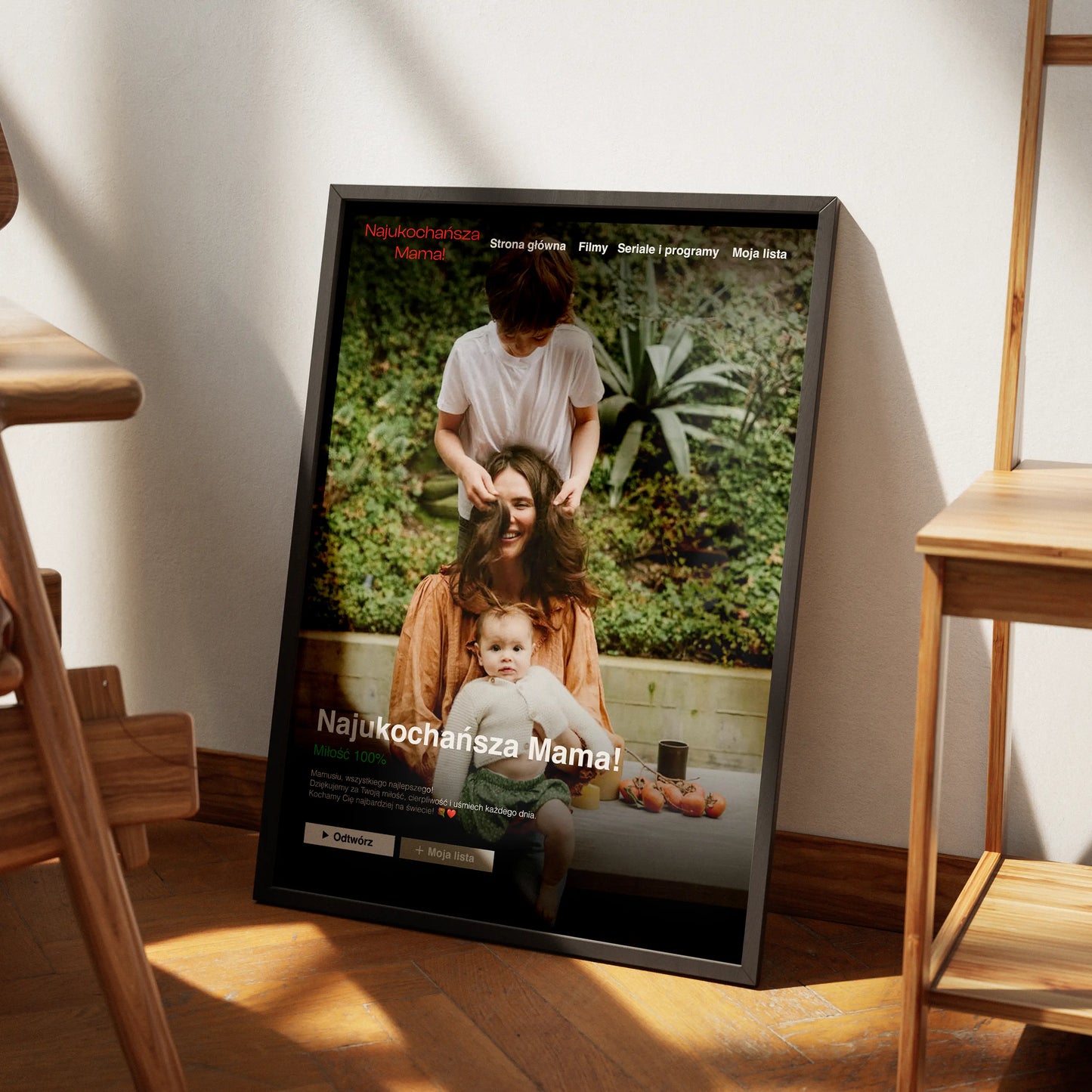 Personalizowany Plakat Dzień Mamy