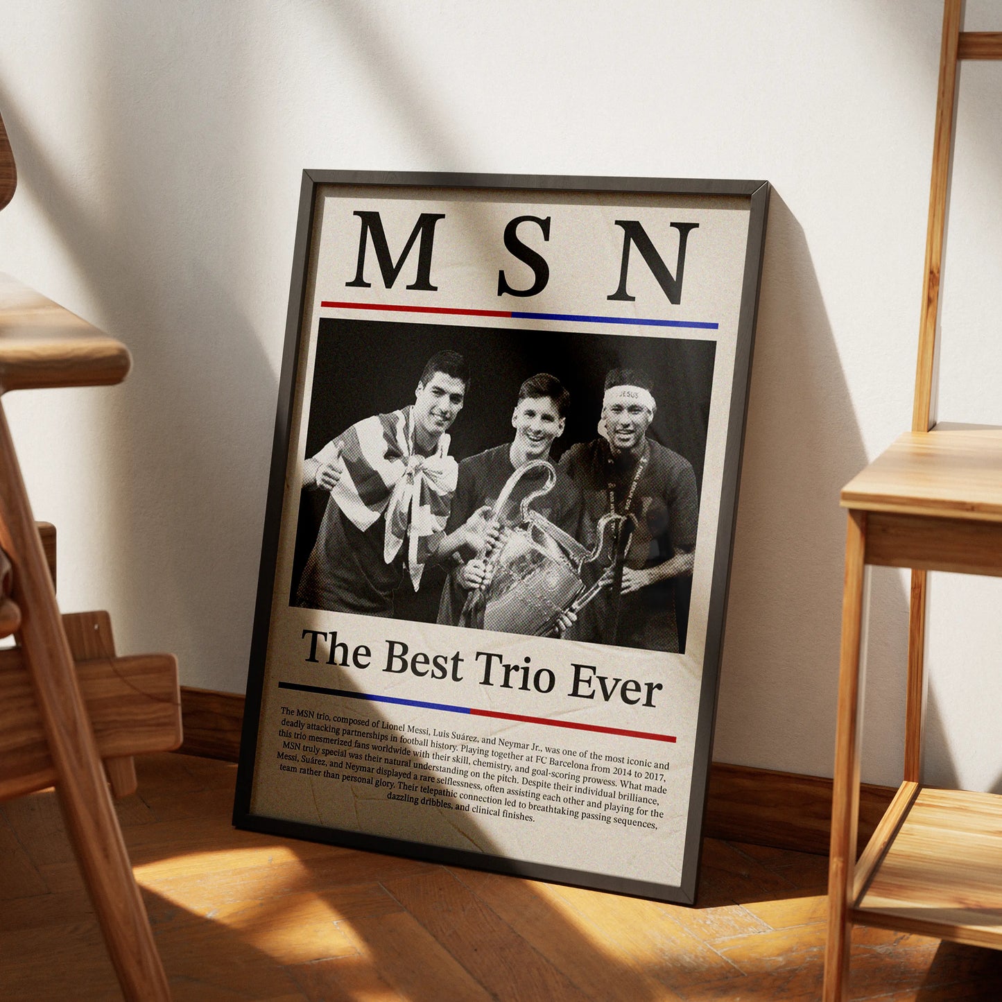 MSN Barcelona Plakat