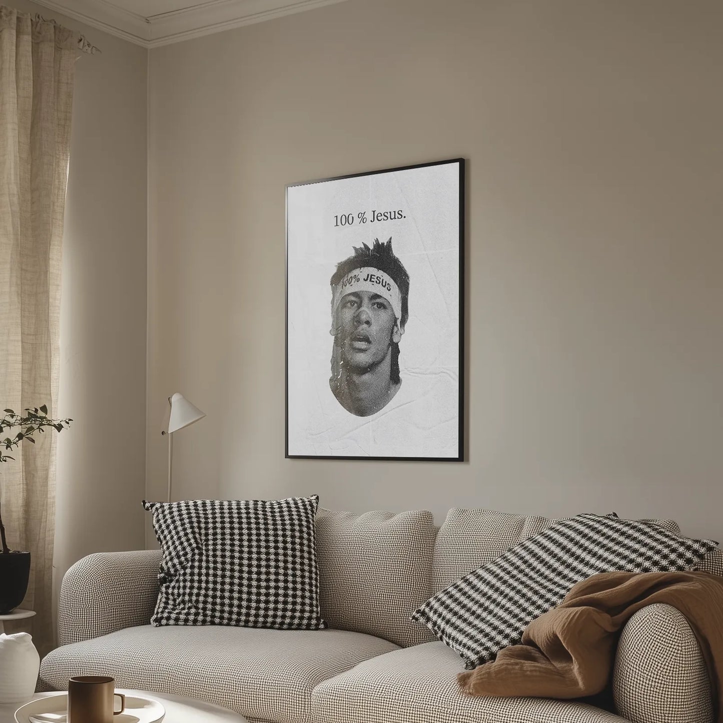 Neymar 100% Jesus Plakat