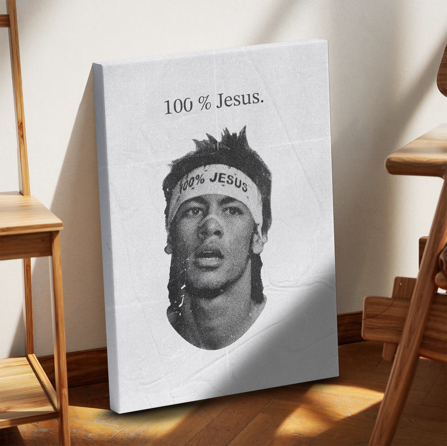 Neymar 100% Jesus Obraz na płótnie